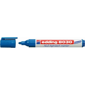 Püsimarker Edding 8030 NLS High-Tech kuulotsaga sinine