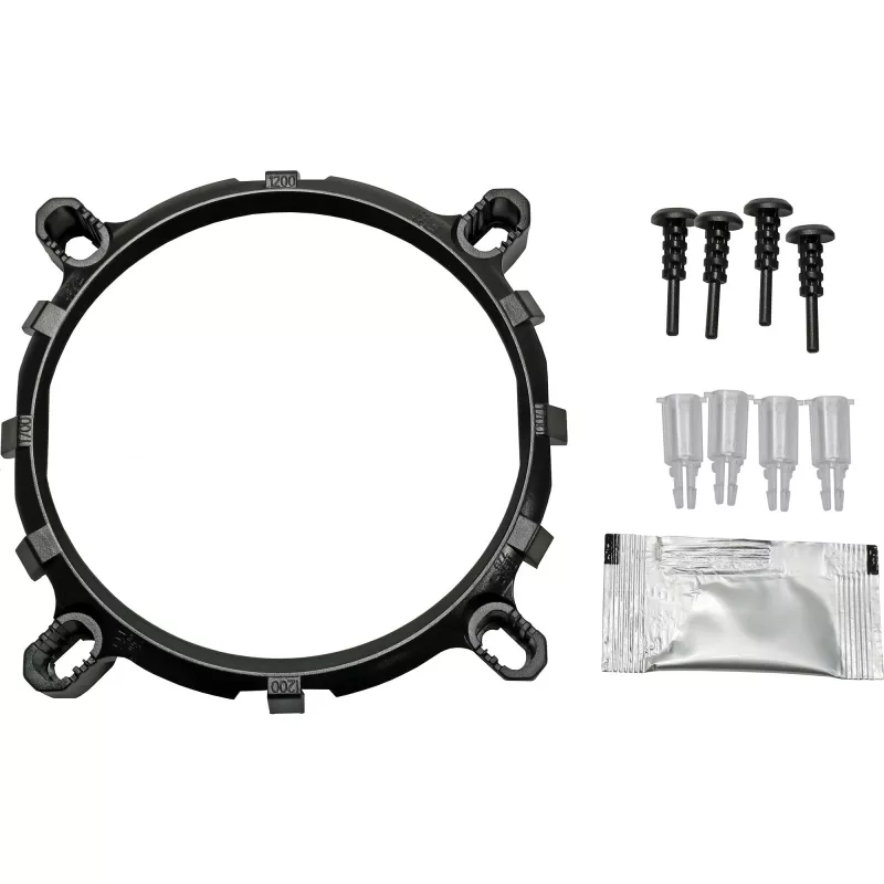 Õhkjahuti INTER-TECH 4P90 Bulk, 92 mm hüdraulikaventilaator, 125 W TDP, ühildub AM5/AM4/AM3 ja LGA 1700/1200/115x/775