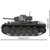 Ehituskomplekt Cobi Panzerkampfwagen II Ausf. F — 813 tk, must, vanus 9+