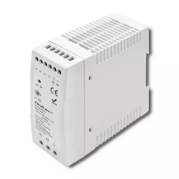 Qoltec DIN-liistu toiteplokk | 60 W | 12 V | 5 A | valge | õhuke