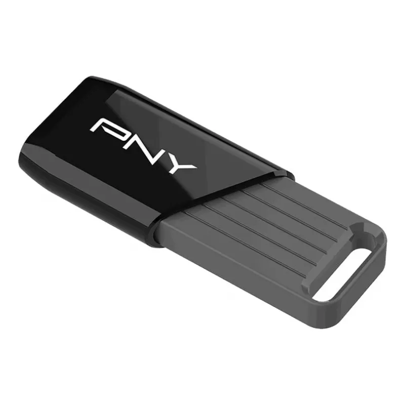 PNY Attaché X, 32 GB, USB tüüp-A, 3.2 Gen 1 (3.1 Gen 1), 130 MB/s, Dia, Must