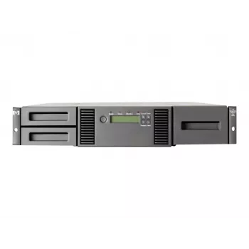 Hewlett Packard Enterprise HPE StorageWorks MSL2024 - linditeek - LTO Ultrium - maksimaalne seadmete arv: 2 - Rack - rack-mountable - 2U - vöötkoodilugeja - ProLiant DL120 jaoks