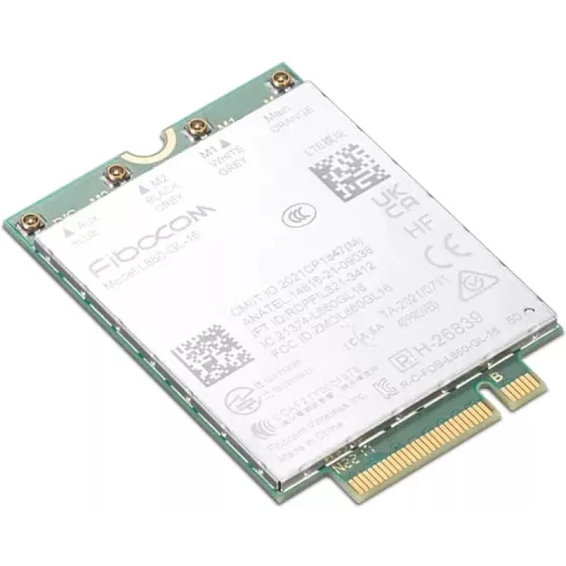 4G Sisemine WWAN Lenovo Fibocom L860-GL-16 1000 Mbit/s Juhtmevaba M.2