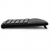 Kensington ProFit Ergo juhtmevaba klaviatuur FR, täissuuruses (100%), juhtmega ja juhtmevaba, RF-juhtmevaba + USB, AZERTY, must