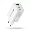 Toiteadapter everActive SQ-655Q 65W, 1×USB-A + 2×USB-C kiirlaadimine