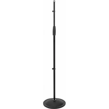 Mikrofonistatiiv Omnitronic, reguleeritav kõrgus 85–157 cm, kolmjalaga alus, mudel 6000580P