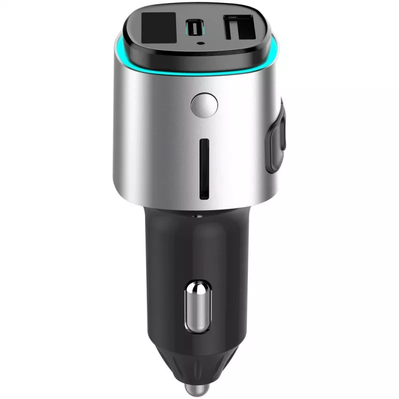 FM transmitter 4smarts 456201 Sigaretisüütepistik Must Hõbedane AM FM Bluetooth
