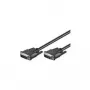 Wentronic goobay - DVI-kaabel - Dual Link - DVI-D (M) DVI-D (M) - 15,0 m - must (93951)