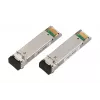 Extralink SFP WDM-moodul 1,25G, 1,25 Gbit/s, 1310/1550nm, ühemoodiline, 20 km, LC, DOM, paar, mõeldud HP/Aruba jaoks