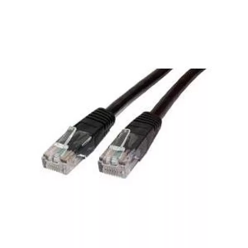 MediaRange - võrgukaabel - RJ-45 (M) - RJ-45 (M) - 15,0m - UUTP - (Kategooria 5e) - must (MRCS121)