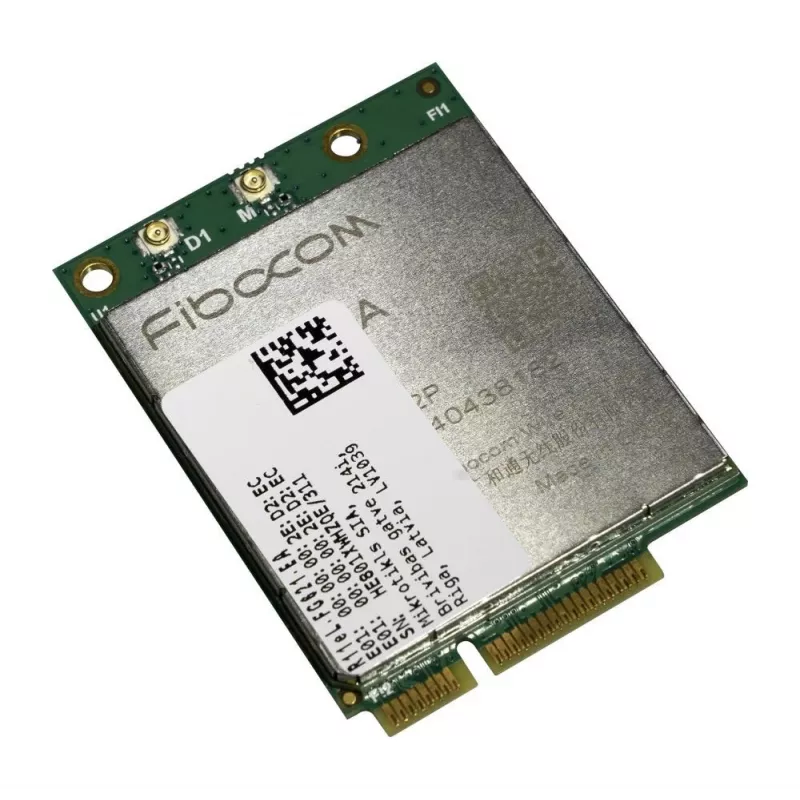 Mikrotik R11eL-FG621-EA sisemine juhtmega Mini PCI Express roheline