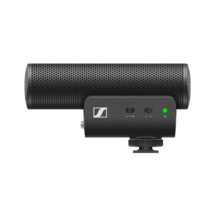Sennheiser MKE 400 Mobile Kit - kondensaatoriga, superkardioidmikrofon madalpääsfiltri ja Manfrotto statiivi komplektiga