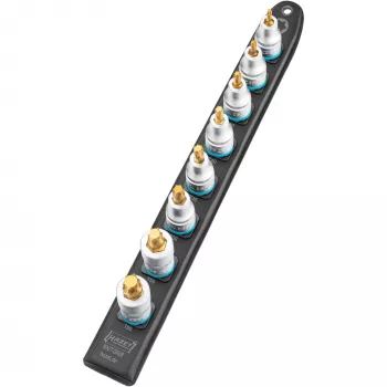 Torx-otsakukomplekt Hazet 992T-SR/8 — 8-osaline lühike Torx T20–T60