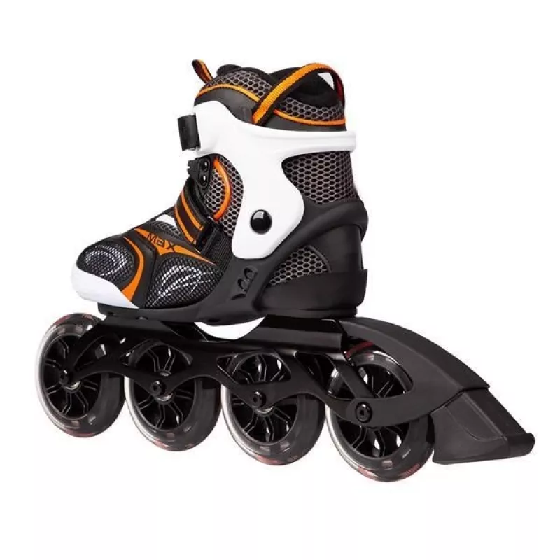 Rulluisud Nils Extreme NA1060S MUST-ORANŽ SUURUS 40