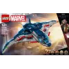 LEGO konstrueerimiskomplekt Quinjet 76325 — Marvel, 1131 osa, 5 minifiguuri, vanusele 12+, 280×450×300 mm