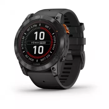 Garmin fēnix 7X Pro 3.56 cm (1.4) MIP 51 mm Digitaalne 280 x 280 pikslit Puuteekraan Hall Wi-Fi GPS (satelliit)
