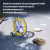 Kaablitõmbepiloot Extralink EX.30905 8 mm klaaskiust FRP varras, 250 m, kollane