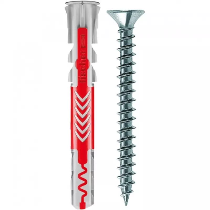 FISCHER TÜÜBEL DUOPOWER 6x50 S 50 tk. KOOS KRUVIDEGA