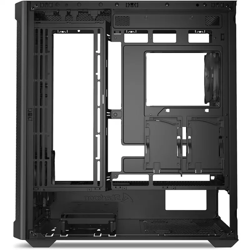 Sharkoon AK4 RGB STRIP Midi Tower Must