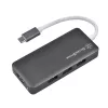 SilverStone SST-EP14C - USB 3.1 Type-C Gen1 HDMI-ga, 3x USB 3.1 Gen 1 Type-A, 1x USB 3.1 Gen 1 Type-C (PD 2.0 laadimine) (SST-EP14C)