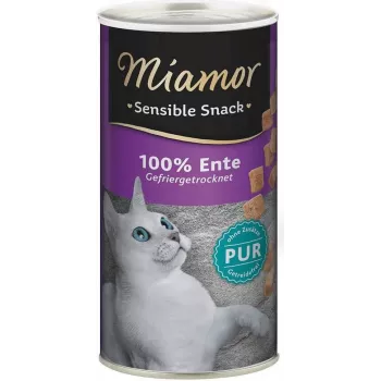 Miamor Sensible Snack märg kassimaius 30 g — Monoproteiinipart, valk 80%, rasv 9%