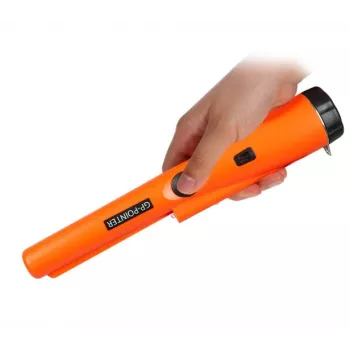 Käsidetektor metallesemetele Extralink GP-Pointer SA-980 oranž — täppissond väikeste metallesemete leidmiseks