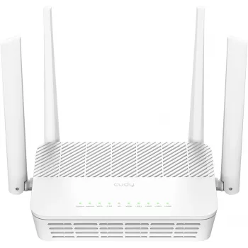 Traadita ruuter Cudy AX3000 (Wi‑Fi 6 kaheriba 2,4/5 GHz, Gigabit Ethernet, 4x LAN, 2402+574 Mbps)