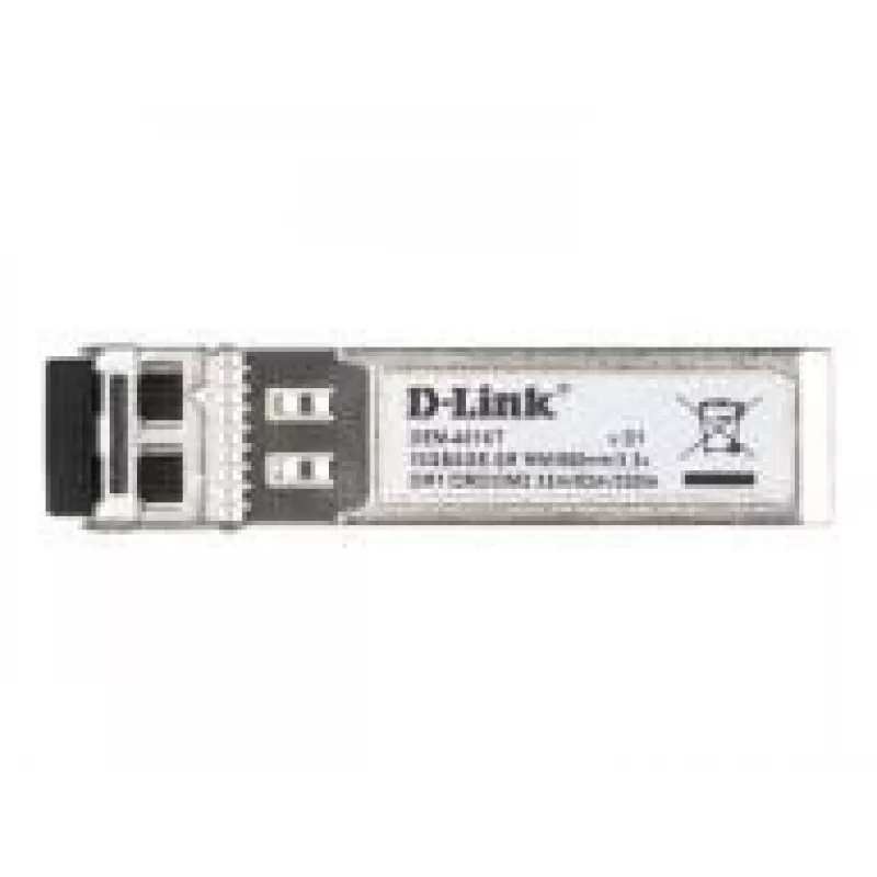 D-Link 10GBase-SR SFP+ Transiiver, 80/300m, Fiiberoptiline, 10000 Mbit/s, SFP+, LC, 50/125,62.5/125 µm, SR