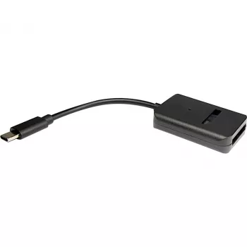 INTER-TECH adapter M.2 USB USB-C-ks K-1696-P2, emane M.2, isane USB-C, 5V, 37×54×12 mm, must