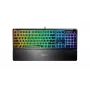 SteelSeries Apex 3 Gaming Keyboard, US Layout, Wired, Black SteelSeries Apex 3 Gaming keyboard, IP32 water resistant for protection against spills, Cu