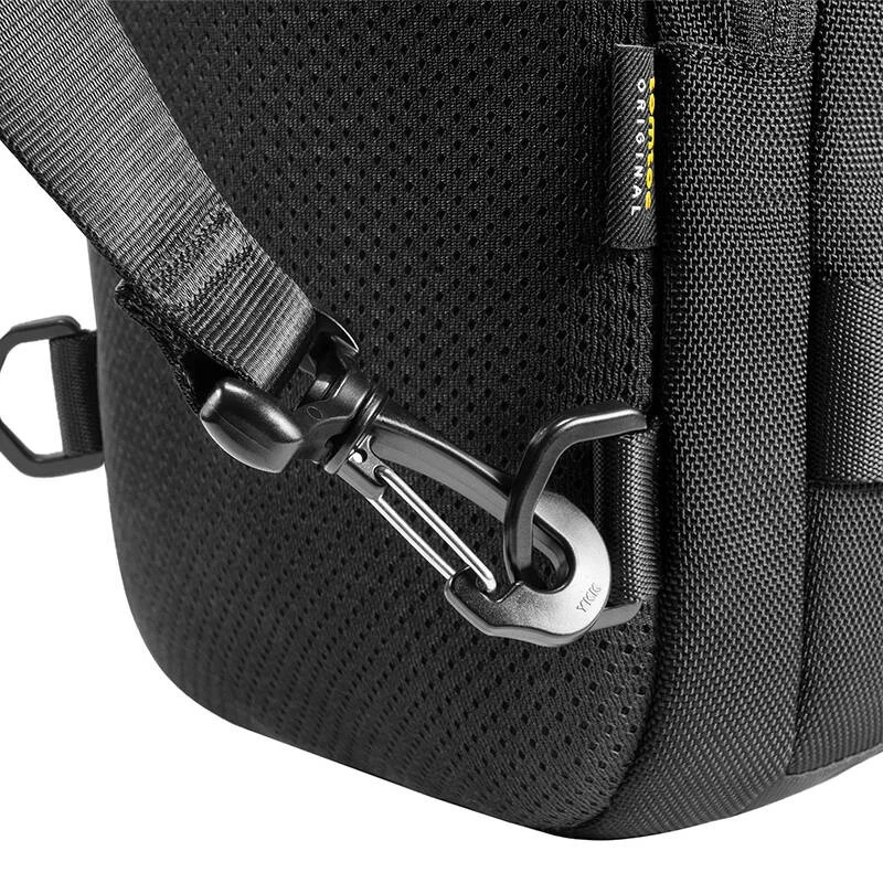 Crossbody kott Tomtoc Navigator-T24 S — must, kompaktne igapäevane kandekott