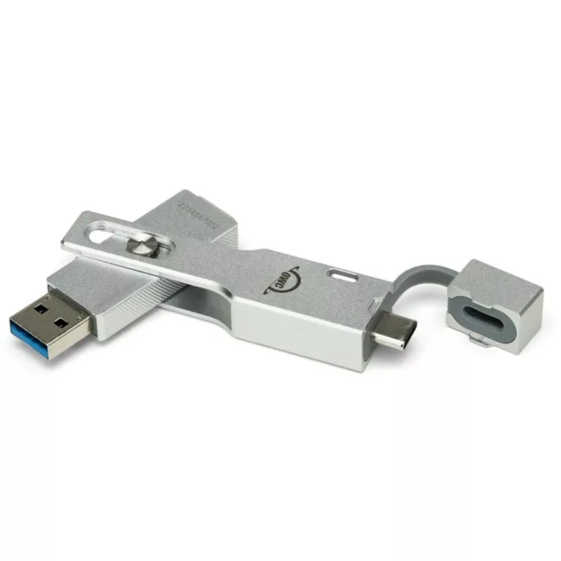 Envoy Pro mini 1TB, väline SSD (alumiinium, Thunderbolt 3 (USB-C), USB-A)