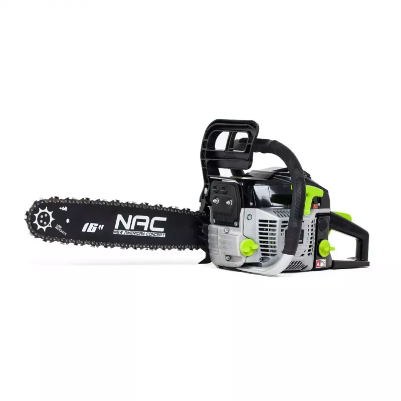 Bensiinimootorsaag NAC CST45-40-02AC, 45 cm³, 1,9 kW (maks 2,4 kW), 40 cm latt, 66 lüli, 1,5 mm kett
