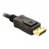 DisplayPorti kaabel DeLOCK 82423 1 m isane-isasele Must