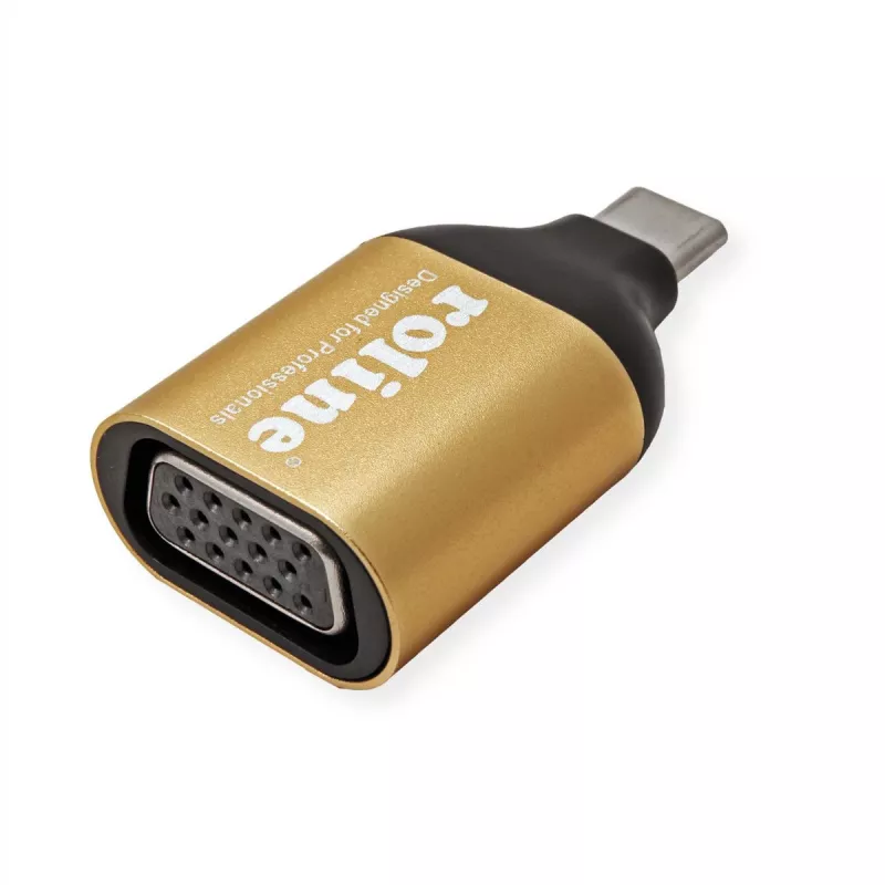 ROLINE 12.03.3233 USB-graafikaadapter 1920 x 1080 pikslit kuldne (12.03.3233)