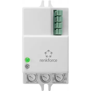 Lae/seina liikumisandur Renkforce 1530623 360° relee valge