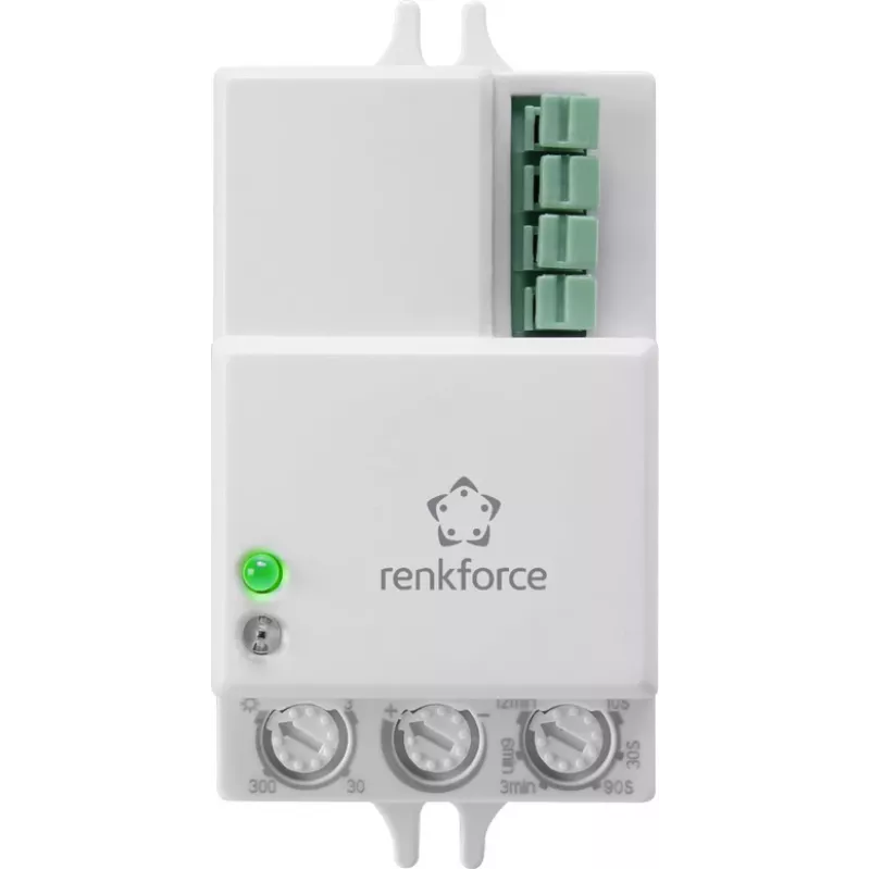 Lae/seina liikumisandur Renkforce 1530623 360° relee valge