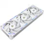 Arvuti korpuse ventilaator NZXT F360X 120 mm valge, 360×30×120 mm
