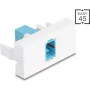 Patch-paneeli moodul DELOCK 90899 SC Simplex aqua
