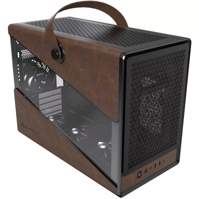 Arvutikorpus Montech Heritage PRO Midi Tower Must