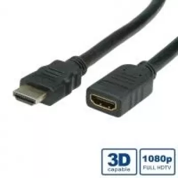 HDMI High Speed kaabel + Ethernet VALUE 1 m