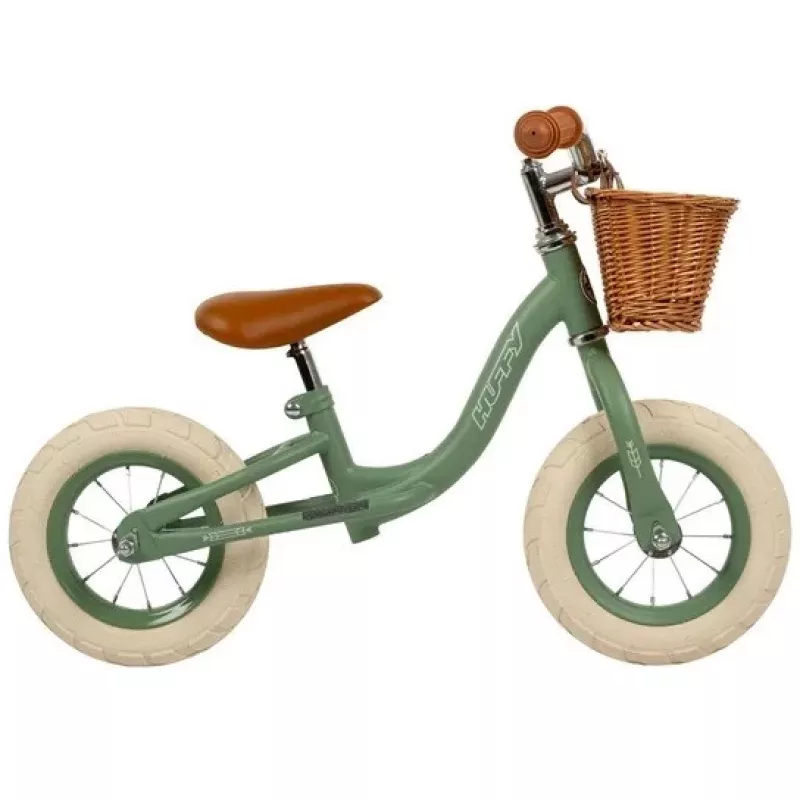 Jooksuratas HUFFY Vintage 10 tolli roheline – HUFFY 27284W, 10-tollised rattad, pedaalideta õpperatas