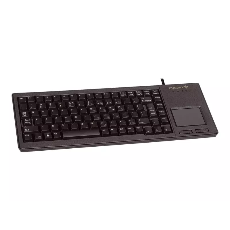 CHERRY XS Touchpad klaviatuur universaalne USB QWERTY USA inglise must