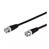 Wentronic Goobay BNC-ühenduskaabel, must, 1 m - BNC-pistik > BNC-pistik (50272)