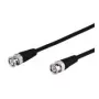 Wentronic Goobay BNC-ühenduskaabel, must, 1 m - BNC-pistik > BNC-pistik (50272)