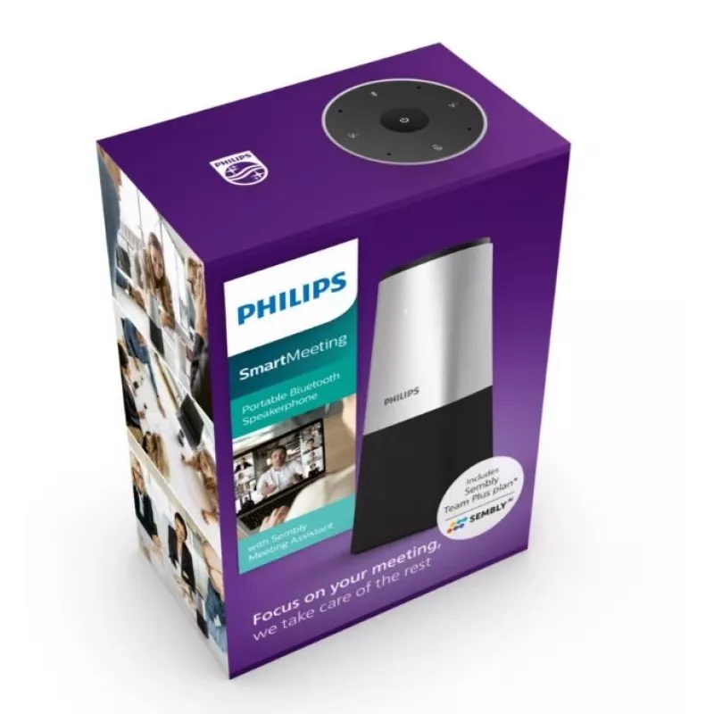 Philips PSE0540 Bluetooth-konverentsikõlar must, hall 5.0