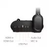 AVer F50+ dokumendikaamera must 25,4 / 3,2 mm (1 / 3,2) CMOS USB 2.0