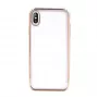 Pehme kaitsev TPU-ümbris Devia iPhone XS Maxile, kuldse viimistlusega