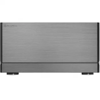 SilverStone Crown 04 PC korpus SST-CW04TB — HTPC vormitegur, SSI-EEB tugi, tumehall