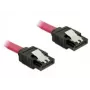 DeLOCK 82677 SATA-kaabel 0,5 m punane